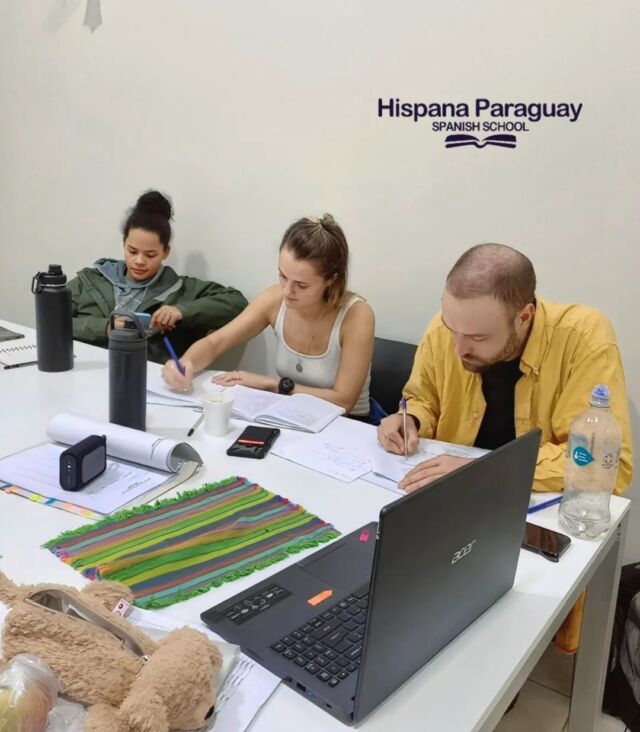 📢 Hispana Paraguay offers the best options to learn Spanish in Asunción !! 😊👩‍🏫🤙

🔰100% face-to-face classes

🔰 Monday to Friday 

🔰 From 2 to 4 hours per day 

🔰 Intensive program 

 
 
 🔶️ 📲  WhatsApp +595983232339
 
 🔶️ 📧  info@hispanaparaguay.com.py
 
 

 🌐 www.hispanaparaguay.com.py 
 

 #estudiaespañol #studySpanish #aprendeespañol #learnspanish #español #spanish #learningspanish #paraguay #asunción #spanishvocabulary #spanishlanguage #spanishonline #spanishteacher #spanish #spanishcourse #hispana #spanishschool #escueladeespañol #hispanaparaguay