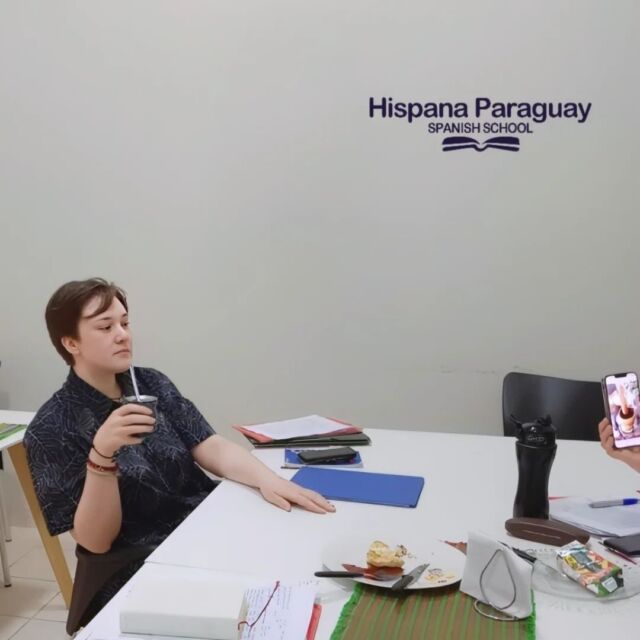 📢 Hispana Paraguay ofrece las mejores opciones para estudiar español en Asunción
 👩‍🏫📚✍️
 

🔰 Clases 100% presenciales 

🔰 Lunes a Viernes

🔰 De 2 hasta 4 horas por día
 
🔰 Programa Intensivo 

 
 
 📲 WhatsApp +595983232339
 
 📧 info@hispanaparaguay.com.py

 🌐 www.hispanaparaguay.com.py 
 

#estudiaespañol #studySpanish #aprendeespañol #learnspanish #español #spanish #learningspanish #paraguay #asunción #spanishvocabulary #spanishlanguage #spanishonline #spanishteacher #spanish #spanishcourse #hispana #spanishschool #escueladeespañol #hispanaparaguay