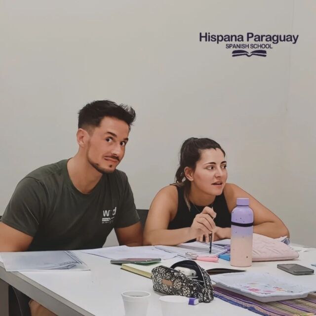 Students from 🇫🇷 France learning Spanish at Hispana Paraguay ✍️ 📚
.
.
.
.
📢 Hispana Paraguay offers the best options to learn Spanish in Asunción !! 😊👩‍🏫🤙

🔰100% face-to-face classes

🔰 Monday to Friday 

🔰 From 2 to 4 hours per day 

🔰 Intensive program 

 
 
 🔶️ 📲  WhatsApp +595983232339
 
 🔶️ 📧  info@hispanaparaguay.com.py
 
 

 🌐 www.hispanaparaguay.com.py 
 

 #estudiaespañol #studySpanish #aprendeespañol #learnspanish #español #spanish #learningspanish #paraguay #asunción #spanishvocabulary #spanishlanguage #spanishonline #spanishteacher #spanish #spanishcourse #hispana #spanishschool #escueladeespañol #hispanaparaguay #spanishinasuncion