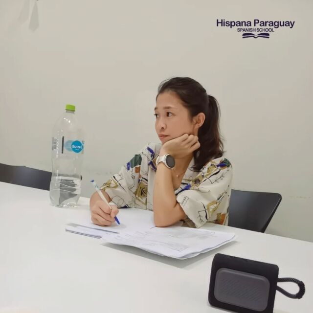 ¡ Janice de 🇹🇼 Taiwan aprende español en nuestra escuela ! 🏫😊
..
..
..
📢  Hispana Paraguay ofrece las mejores opciones para estudiar español en Asunción
 👩‍🏫📚✍️
 

🔰 Clases 100% presenciales 

🔰 Lunes a Viernes

🔰 De 2 hasta 4 horas por día
 
🔰 Programa Intensivo 

 
 
 📲 WhatsApp +595983232339
 
 📧 info@hispanaparaguay.com.py

 🌐 www.hispanaparaguay.com.py 
 

#estudiaespañol #studySpanish #aprendeespañol #learnspanish #español #spanish #learningspanish #paraguay #asunción #spanishvocabulary #spanishlanguage #spanishonline #spanishteacher #spanish #spanishcourse #hispana #spanishschool #escueladeespañol #hispanaparaguay #spanishinasuncion #spanishclasses